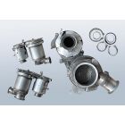 DPF - Dieselpartikelfilter mit OXI KAT AUDI A3 quattro 2.0 TDi (8VS, 8VM)