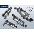 DPF - Dieselpartikelfilter mit OXI KAT PEUGEOT 2008 II 1.5 BlueHDI 110 (DU US UY UJ UR UC)