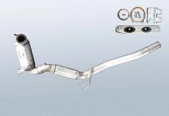 Dieselpartikelfilter AUDI A3 Sportback 1.9 TDI (8PA)