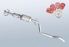 Dieselpartikelfilter OPEL Zafira B 1.9 CDTI (A05)