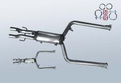 Dieselpartikelfilter JAGUAR XF 2.7 D (X250)