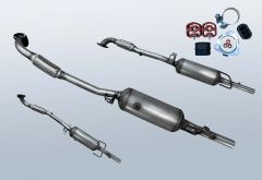 Dieselpartikelfilter OPEL Astra H 1.7 CDTI (L69)