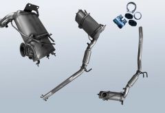 Dieselpartikelfilter VW Passat 1.6TDI (3C2,B6)