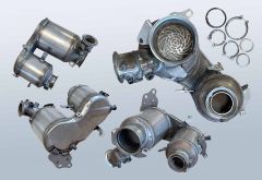 DPF - Dieselpartikelfilter mit OXI KAT  AUDI A3 1.6 TDi (8VA, 8VF)