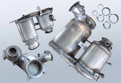 DPF - Dieselpartikelfilter mit OXI KAT SKODA Superb 2.0 TDi 4x4 (3V3)