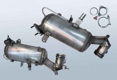 Roetfilter met OXI Kat OPEL Astra K 1.6 CDTI (B16)