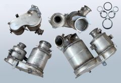 DPF - Dieselpartikelfilter mit OXI KAT AUDI A3 Cabriolet 2.0 TDI Quattro (8V7 8VE)