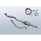 Roetfilter OPEL Corsa 1.7 CDTI (D )