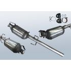 Dieselpartikelfilter MERCEDES BENZ Vito 115 CDI (W639603)