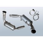 DPF - Dieselpartikelfilter mit OXI KAT  MERCEDES BENZ Sprinter 3.0 3,5t Pritsche 4x4 319CDI BlueTEC (B906)