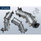 Roetfilter met OXI Kat FIAT Doblo II Kombi 1.3 D Multijet 16v (263)