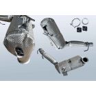 Roetfilter met OXI Kat MINI Countryman Cooper D 2,0 D (F60)