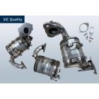 SIC Roetfilter met OXI Kat RENAULT Megane III 1.6 dCi 130 (BZ00 BZ12 BZ13)