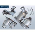 SIC Roetfilter met OXI Kat SKODA Octavia III Combi 2.0 TDI (5E5 5E6)