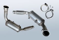 DPF - Dieselpartikelfilter mit OXI KAT  MERCEDES BENZ Sprinter 3.0 5t Pritsche 519CDI BlueTEC (B906)