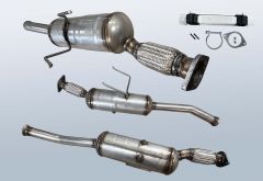 Dieselpartikelfilter NISSAN NV400 2.3 dCi 150 (X62 EV HV UV)