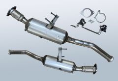 Dieselpartikelfilter NISSAN NV400 2.3 dCi 145 RWD (X62 EV HV UV)