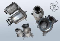 DPF - Dieselpartikelfilter mit OXI KAT AUDI A4 2.0 TDi quattro (8K2 B8)