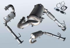 DPF - Dieselpartikelfilter mit OXI KAT FORD S-MAX 2.0 TDCi 4x4 (CDR CJ WA6)