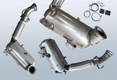 DPF - Dieselpartikelfilter mit OXI KAT MINI Countryman Cooper D 2,0 D (F60)