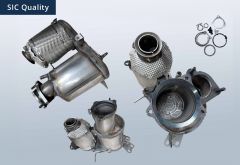 DPF - Dieselpartikelfilter mit OXI KAT AUDI A4 Allroad 2.0 TDi quattro (8KH B8)
