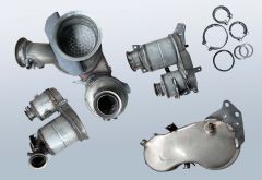 DPF - Dieselpartikelfilter mit OXI KAT AUDI A3 Sportback 2.0 TDi (8VA, 8VF)