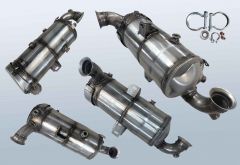 Roetfilter met OXI Kat TOYOTA Proace City Verso 1.5 D-4D 100 (BKY K9)
