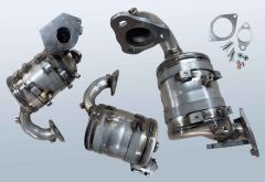 Roetfilter met OXI Kat NISSAN Qashqai II 1.6 dCi 130 (J11)